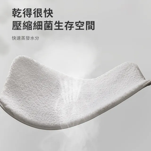 【Shely】抗菌加厚加密毛絨刺繡吸水地墊 廁所浴室吸水防滑腳踏墊 吸水墊子 門墊 40*60cm