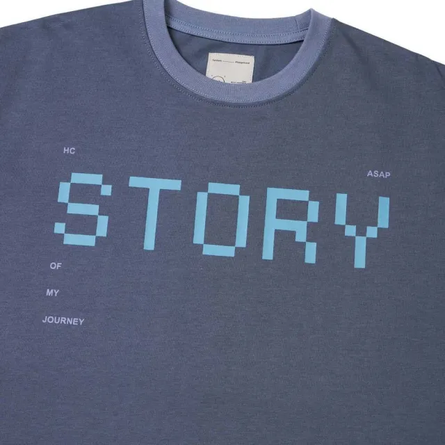 【HUTCH】Sorona® Tee 男 T恤 運動上衣 休閒短袖 藍(TS010-25-BLU)