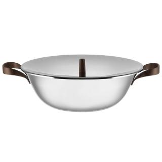 【ALESSI】EDO漂亮炒鍋(不鏽鋼炒鍋)