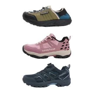 【GOODYEAR 固特異】郊山戶外鞋/男女款 防水 耐磨 健走 郊山(多款任選)