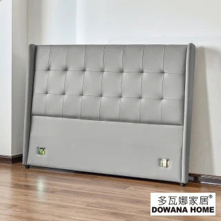 【多瓦娜】拜爾德5尺皮床頭片-二色