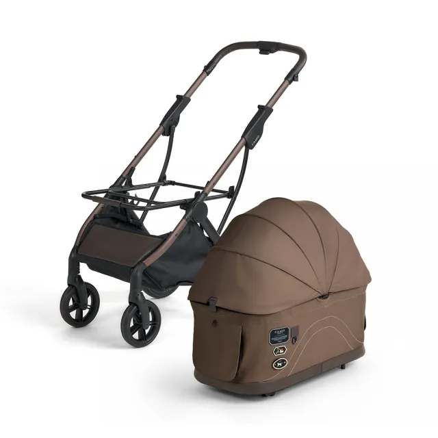 【FikaGO】北歐風分離式中大型寵物推車TOGGLE(一鍵收車 貓狗適用)