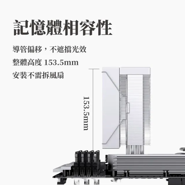 【JONSBO 喬思伯】CB40 CPU散熱器 TDP:225W 3年保(單塔/第3代逆重力4導管/全幅無限鏡頂蓋/ARGB)