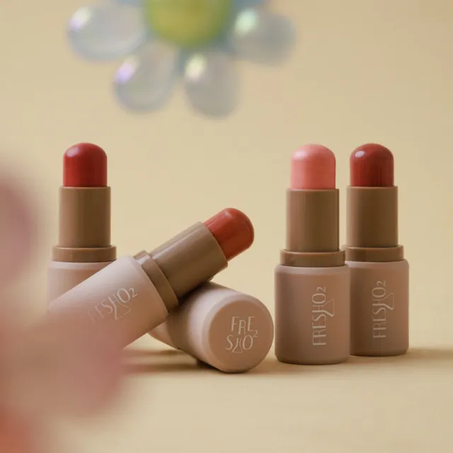 【FreshO2】氣色小麥棒任選2入組(Molly莫莉代言推薦 腮紅口紅唇膏 眼彩唇頰彩多用)