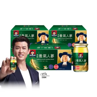 【QUAKER 桂格】無糖養氣人蔘60ml×36入x5盒(共180入)