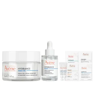 【Avene 雅漾官方直營】全天保濕雙星組(水光霜+瞬透精萃)
