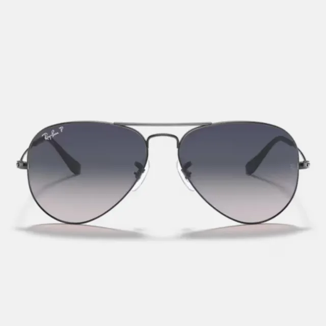 【RayBan 雷朋】飛行員偏光抗UV太陽眼鏡(RB3025-004/78 58mm 62mm 偏光鏡片)