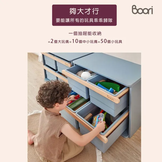 【成長天地】澳洲Boori 兒童青少年多功能四抽收納櫃BR008(澳洲30年嬰童知名品牌)