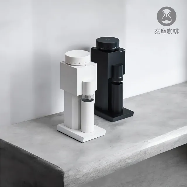 【TIMEMORE 泰摩】泰摩咖啡 BRICKS咖啡電動磨豆機-TEGB01S黑色/白色(錐魔)