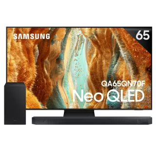 【Samsung 三星】65型 4K Neo QLED 144Hz Mini LED AI智慧顯示器 65QN70F(QA65QN70FAXXZW)