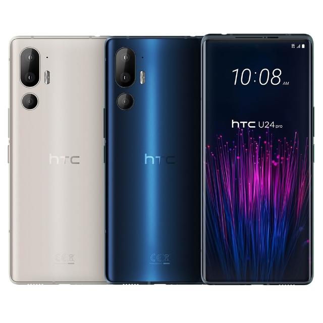 HTC宏達電 U24 pro HTC宏達電 U24 Pro 旗艦5G手機,搭載 Snapdragon 7 Gen 3 八核心處理器(最高2.4GHz),12GB RAM 與 512GB 儲存空間,支援 microSD 擴充。6.8吋 1080x2436 解析度螢幕,提供流暢視覺體驗。後置 5000萬畫素主相機與前置 5000萬畫素自拍鏡頭,支援視訊功能。4600mAh 電池,Android 14 作業系統,白色系/藍色系選擇,機身尺寸 167.1x74.9x8.98mm,重量 198.7g。雙 nano SIM 卡槽,5G/5G 頻段支援(n1/n7/n41/n78 等),包含 Type-C 充電線與變壓器,NCC 認證 CCAK245G0050T7。完美適合多媒體與高效能需求使用者!