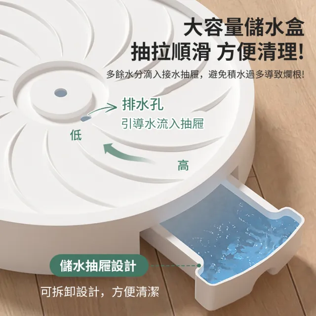 【zLife】加厚移動式花盆托盤 精鋼萬向輪盆栽置物架 透氣花盆底座 盆栽底托花托 重物盆栽底盤 瀝水托盤