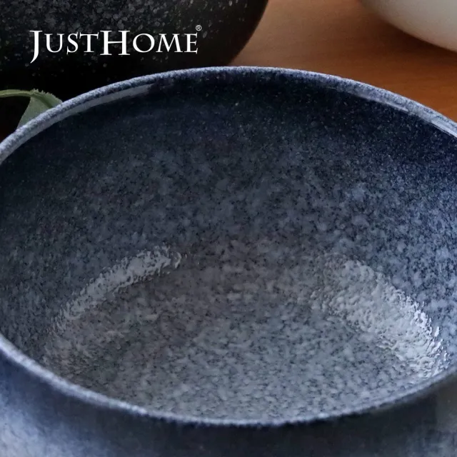 【Just Home】日式漸層陶瓷麵碗1100ml三件組-4色可選(可微波 碗 麵碗 拉麵碗 碗公 泡麵碗)