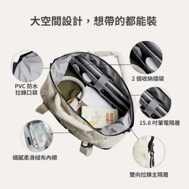 【BAGSMART】雙11 34L大容量旅行手提袋(防潑水耐磨材質、托特包、大容量、多隔層、背帶可拆)