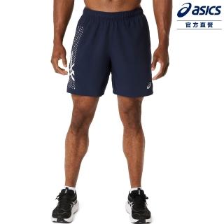 【asics 亞瑟士】ICON 7吋 平織短褲 男款 海外版 跑步下著(2011D455-401)