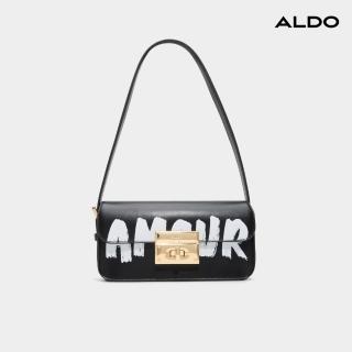 【ALDO】AMANDY-街頭設計肩背包(黑色)