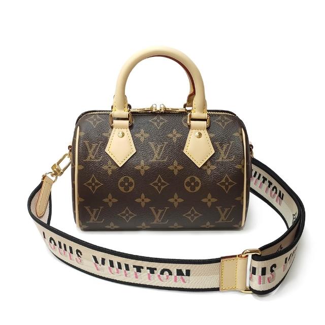 LV LOUIS VUITTON路易威登 M46234 經典 SPEEDY BANDOULIÈRE 20 手提/斜背波士頓包