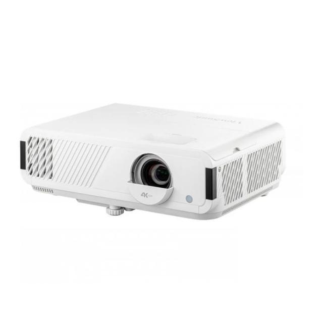 ViewSonic 優派 PX749-4K 是一款專業家用劇院投影機，採用 4K UHD 解析度 (3840 x 2160)，提供清晰細膩的影像體驗。具備 4000 ANSI 流明高亮度，適合各種光線環境；LED 光源壽命高達 20,000 小時，節能耐用。支援 30-300 吋投影畫面，投射距離 0.75m-9.76m，內建喇叭讓娛樂更方便。對比度 12000:1，HDTV 相容 480i 至 2160p，電源 100-240V，重量僅 3kg，保固三年（需註冊）。完美適閤家庭電影院、遊戲和商務簡報使用，BSMI 認證 R31374 確保品質可靠。