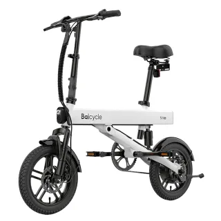 【Baicycle】S3 MAX 電動腳踏車(折疊車 腳踏車 小白電動助力自行車)