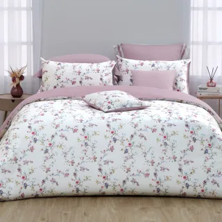 【Tonia Nicole 東妮寢飾】100%精梳棉兩用被床包枕套組-雙人/加大均一價(多款任選)