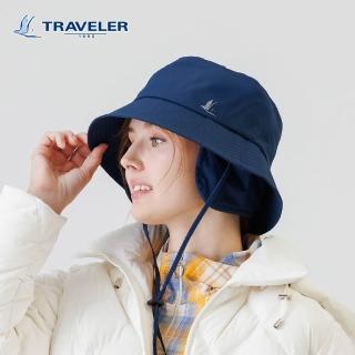 【TRAVELER 旅行者】中性款GORE-TEX防水護頸保暖漁夫帽｜252AE502