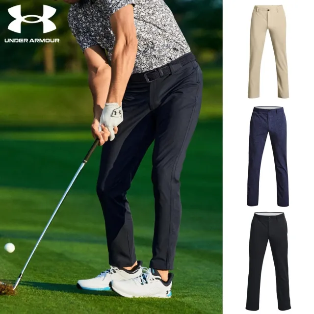 【UNDER ARMOUR】UA99精選 男款 高爾夫Vented 直筒長褲(多款任選)