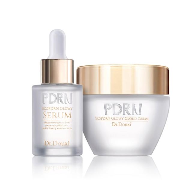 【Dr.Douxi 朵璽】PDRN外泌體水光精華 30ml+PDRN外泌體水光雲朵霜 50ml