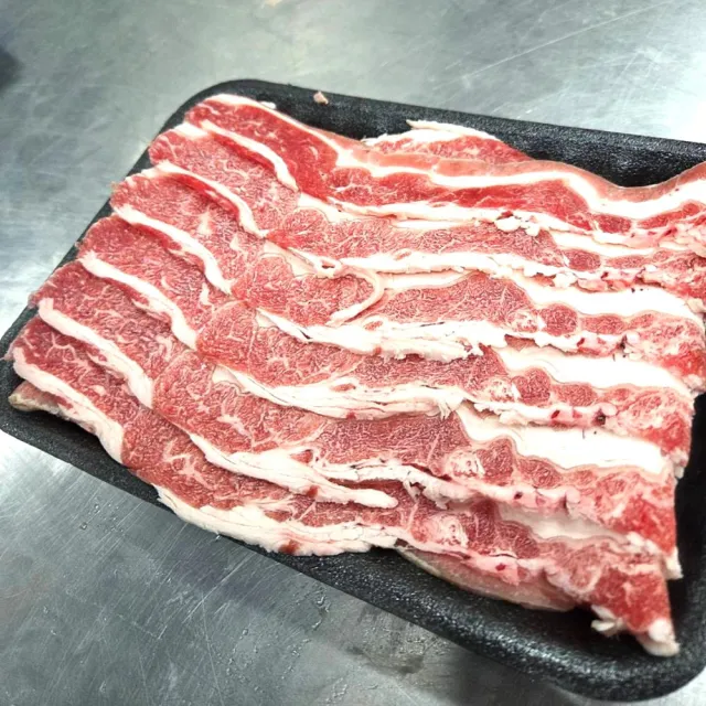 【大鼎冷鏈】美國牛五花肉片500g/盒(x 6 盒-頂級料理組)