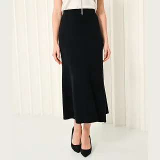 御絹坊鄧肯高磅羊毛修身裙組