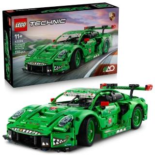 【LEGO 樂高】科技系列 42224 Porsche 911 GT3 R REXY AO Racing 賽車(保時捷跑車 賽車模型 積木 玩具)
