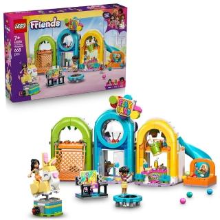 【LEGO 樂高】Friends 42686 歡樂室內遊樂場(創意力遊戲 扮家家酒 積木 玩具)