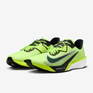 【NIKE 耐吉】慢跑鞋 男鞋 運動鞋 氣墊 緩震 聖誕系列 NIKE AIR ZOOM RIVAL FLY 4 螢光黃 IM8071-999