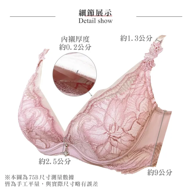 【Swear 思薇爾】海洋星燦系列B-E罩軟鋼圈涼感蕾絲刺繡集中包覆女內衣(魅漾粉)