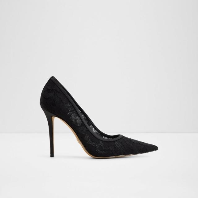 【ALDO】STARRLA-蕾絲細跟高跟鞋-女鞋(黑色)