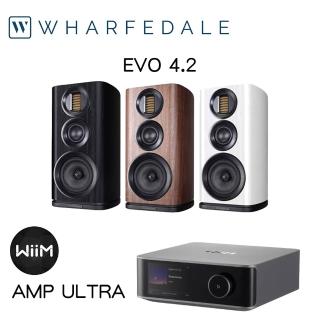 【Wharfedale】兩聲道音響組合(EVO 4.2+WiiM Amp Ultra)