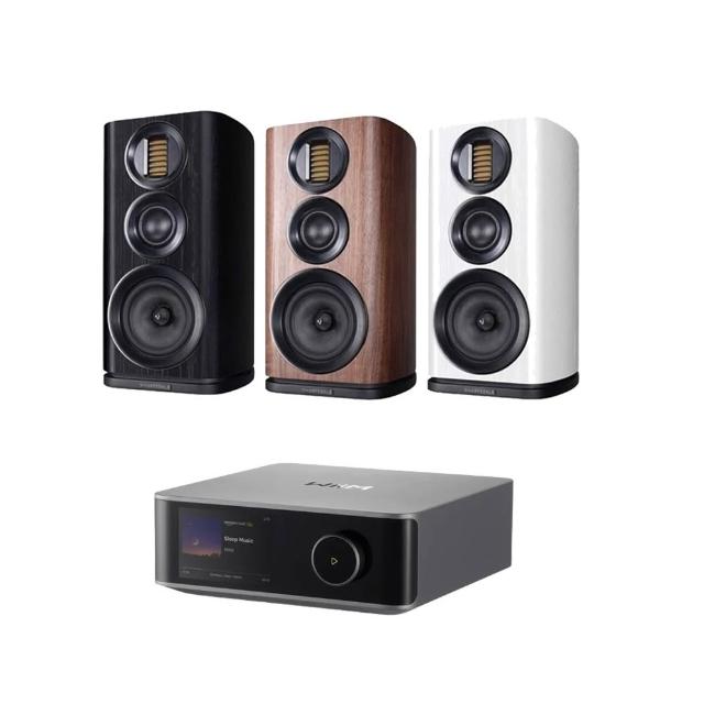 【Wharfedale】兩聲道音響組合(EVO 4.2+WiiM Amp Ultra)