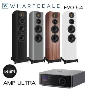 【Wharfedale】兩聲道音響組合(EVO 5.4+WiiM Amp Ultra)