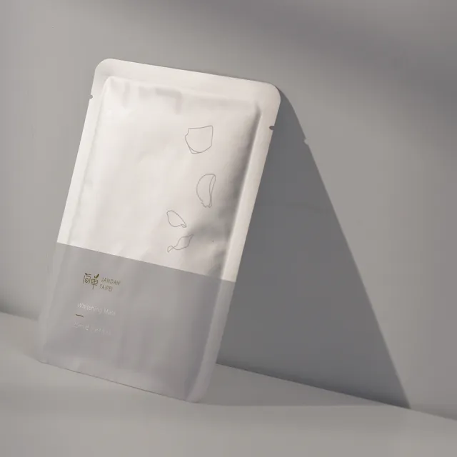 【JAN DAN 簡單】極淨白光透面膜 5入組(面膜)