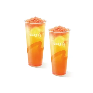 【COCO都可】葡萄柚果粒茶大杯 2杯1組(好禮即享券)