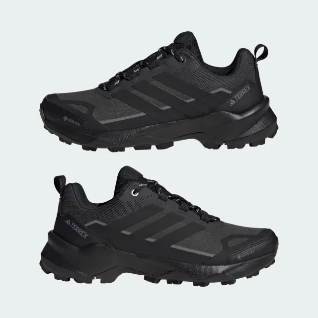 【adidas 愛迪達】TERREX SKYCHASER AX5 GORE-TEX 登山鞋 防潑水 女鞋 JQ2222