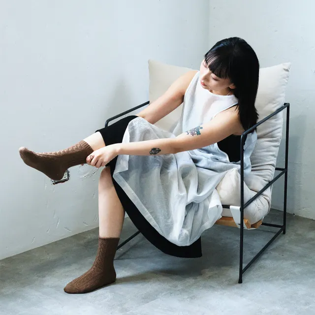 【FOOTER】3入組-素色輕量休閒羊毛 襪4色可選(W189M/L/XL-保暖襪 除臭襪 澳洲細羊毛襪)