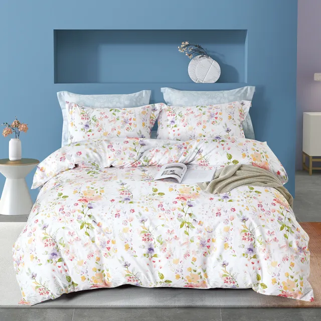 【Love City 寢城之戀】台灣製 舒柔棉 兩用被床罩枕套組(雙人/加大/六件組/多款任選)