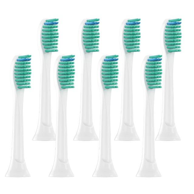 【Philips 飛利浦】副廠溫和清潔刷頭相容HX3689全系列都可以通用8入(CMEYH728)