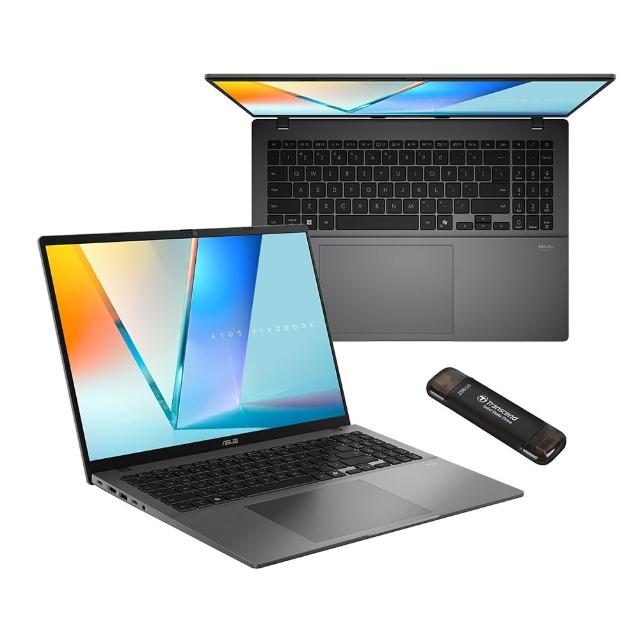 【ASUS】256G固態硬碟組★16吋AI筆電(VivoBook S16 S3607QA/Snapdragon X X1-26-100/16G/1TB/W11/OLED)