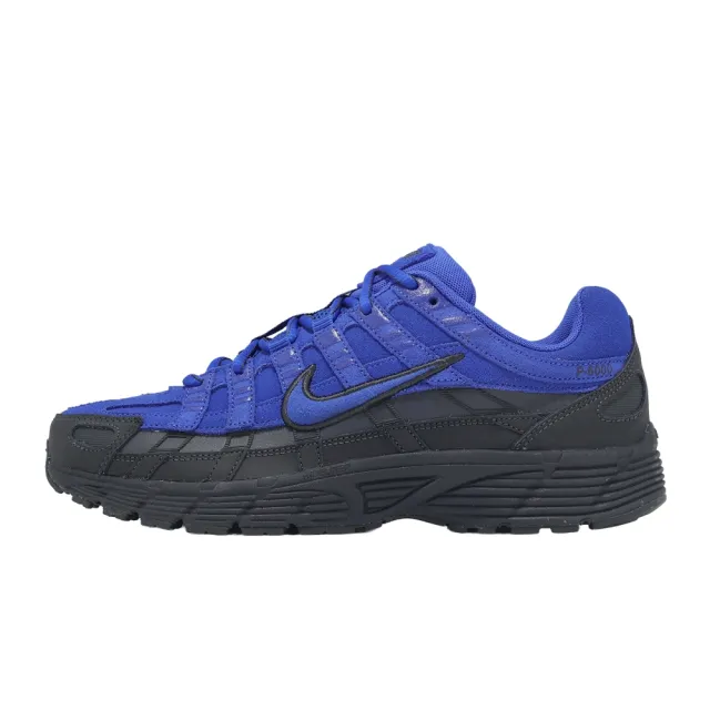 【NIKE 耐吉】休閒鞋 P-6000 PRM 男鞋 藍 黑 復古 Y2K 運動鞋(IF0668-400)