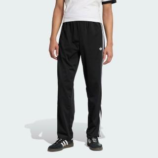 【adidas 愛迪達】長褲 男 運動褲 國際碼 三葉草 FIREBIRD TP 黑 KD8315