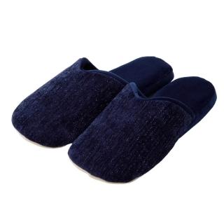 【NITORI 宜得利家居】包頭室內拖鞋 GLITTER VELOR NV M DH(DECO HOME 室內拖鞋 拖鞋 鞋)