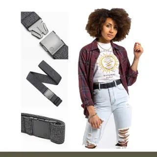 【ARCADE】ATLAS 輕量彈性機能腰帶 - 混紡系列(戶外登山/休閒腰帶/滑雪配件/TSA友善)