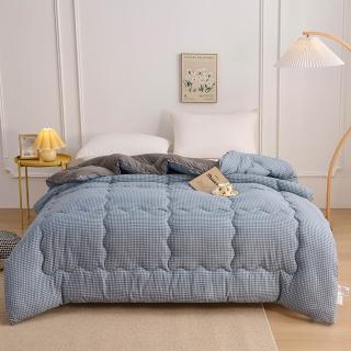 【ONE FINE DAY 日禾家居】買一送一 石墨烯保暖水洗被2.5KG 棉被 冬被(雙人180X210cm 多色選)