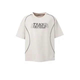 【FILA】男短袖圓領T恤-沙棕色(1TEA-1310-BG)